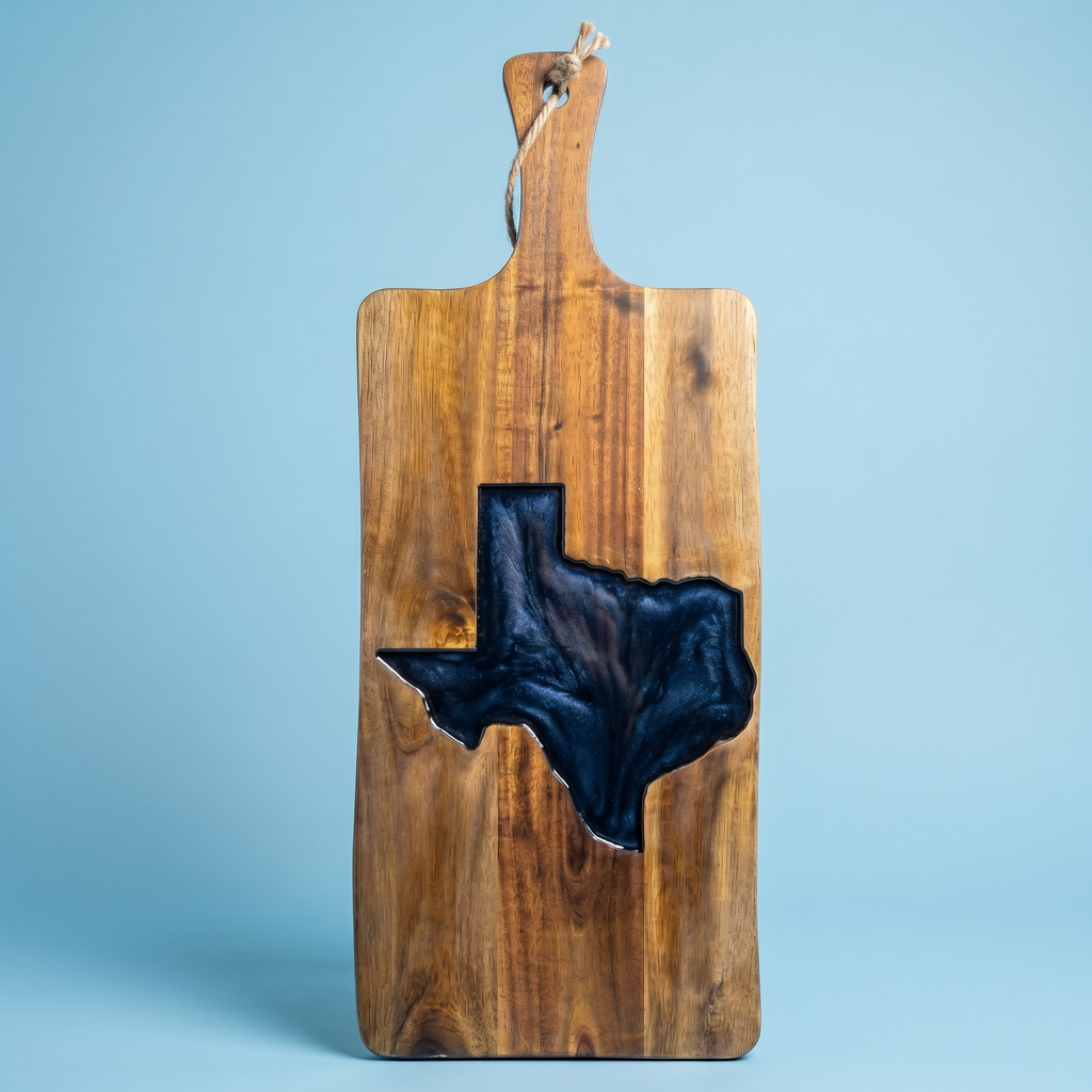 Handcrafted Texas Charcuterie/Cutting Board